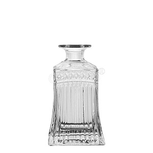 500 ml square shape liquor glass whisky bottle