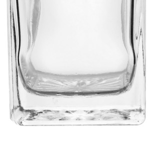 500ml Clear Liquor Square Shape Glass Bottles