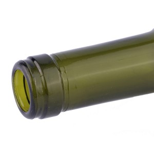 375ml empty red wine glass bottle