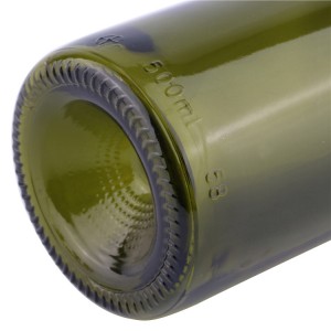 China Wholesale Collectible Whiskey Bottles Manufacturers Suppliers- 500ml dark green red wine glass bottles – QLT