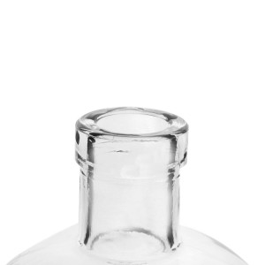 500ml Printing Embossed Liquor Glass Bottles