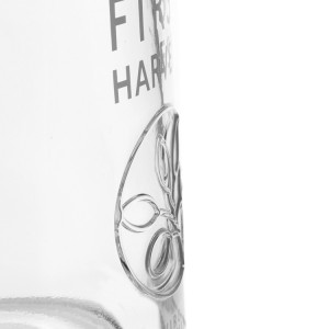 500ml Printing Embossed Liquor Glass Bottles