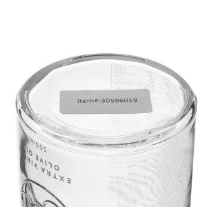 500ml Printing Embossed Liquor Glass Bottles