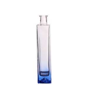 500ml Blue Colored Liquor Glass Bottles