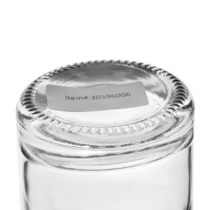 500ml Round Shape Clear Liquor Glass Bottles