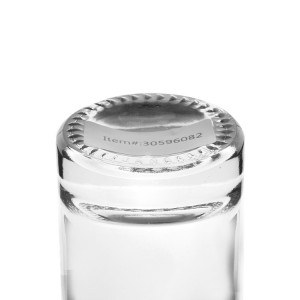 375ml Clear Liquor Glass Bottles with Screw Top