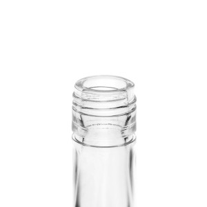 375ml Clear Liquor Glass Bottles with Screw Top