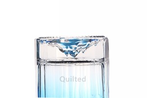 Design 500 ml liquor glass vodka bottle with cover