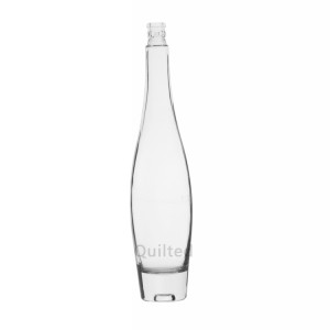 Custom bulk liquor clear ice glass vodka bottle for sale