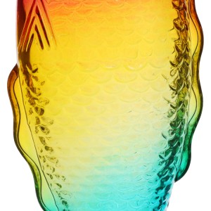 Fashion fish shape liquor glass bottle with cork