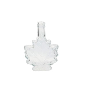 Design fashion shape liquor glass bottle with screw