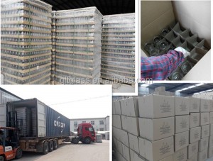 500 ml 700 ml clear or amber liquor glass bottle for sale