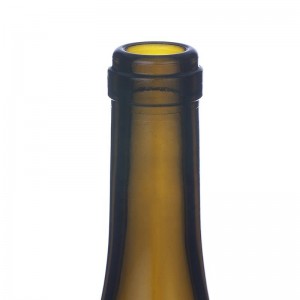 antique green 990g 750ml burgundy bottle