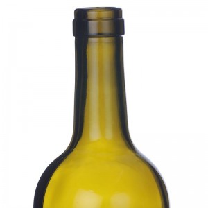 750ml Antique Green Cork Finish Wine Bottles